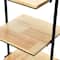 Hello Honey® 24'' Black Modern Decorative Tray with 3 shelves